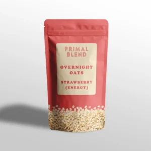 Strawberry Energy Overnight Oats (300g, 1KG)